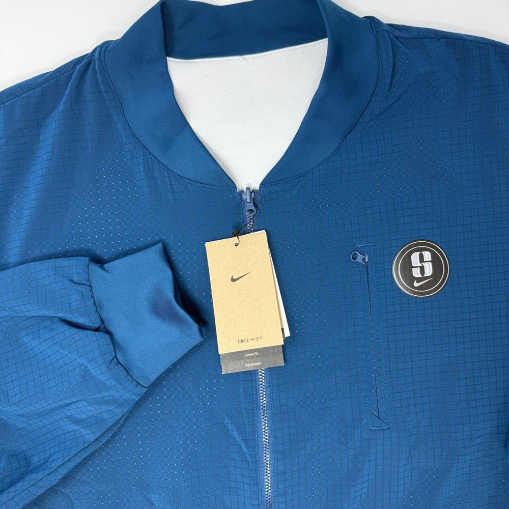 Nike Dri-Fit Sabrina Ionescu Mens XXL Golf Bomber Jacket Reversible‎ NEW